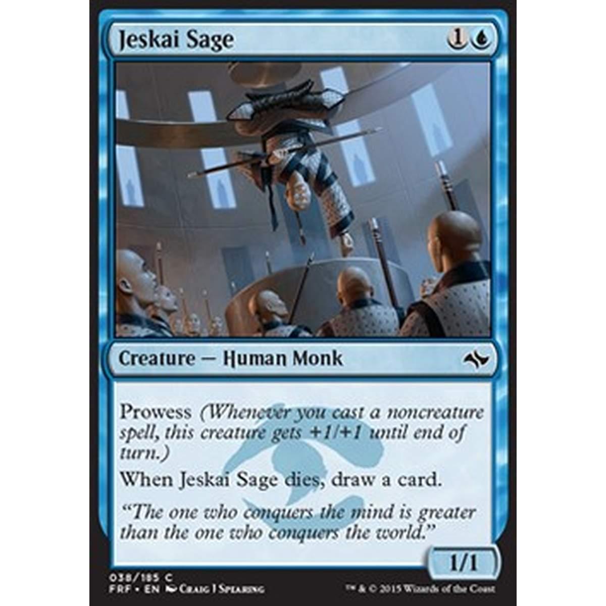 Jeskai Sage - Saggio Jeskai - [FRF] [NM] [Foil]