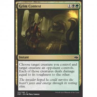 Grim Contest - Macabro Conflitto - [FRF] [NM] [Foil]