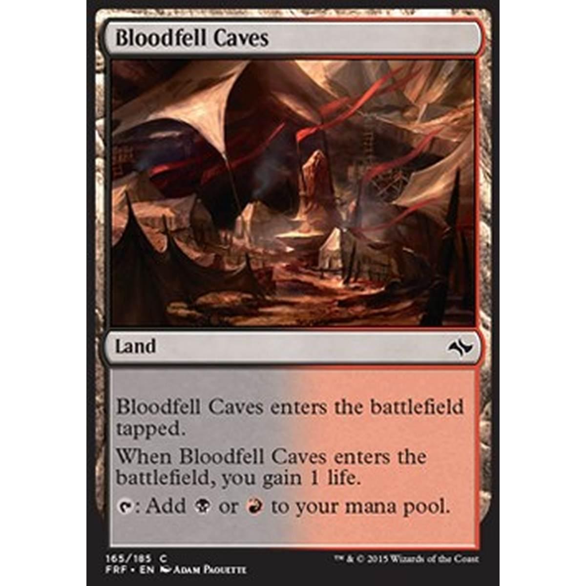 Bloodfell Caves - Caverne del Sangue Versato - [FRF] [NM] [Foil]