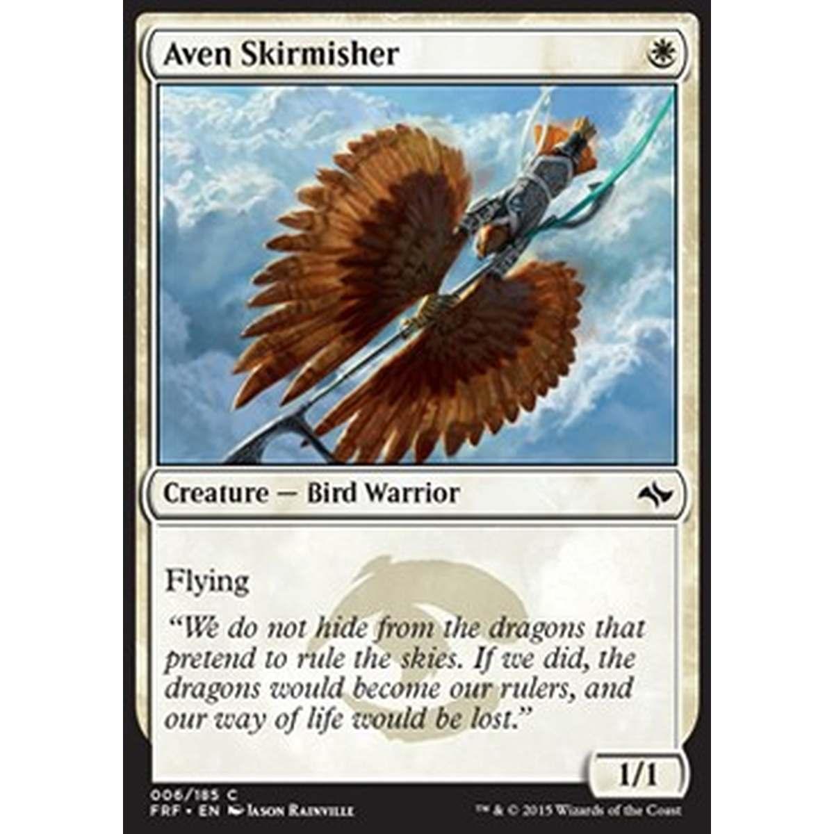 Aven Skirmisher - Esploratore Aviano - [FRF] [NM] [Foil]