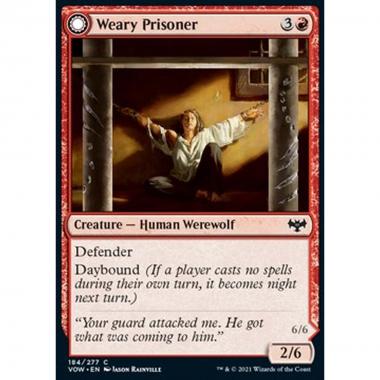 Weary Prisoner // Wrathful Jailbreaker - Prigioniera Esausta // Evasa Furente - [VOW] [NM]