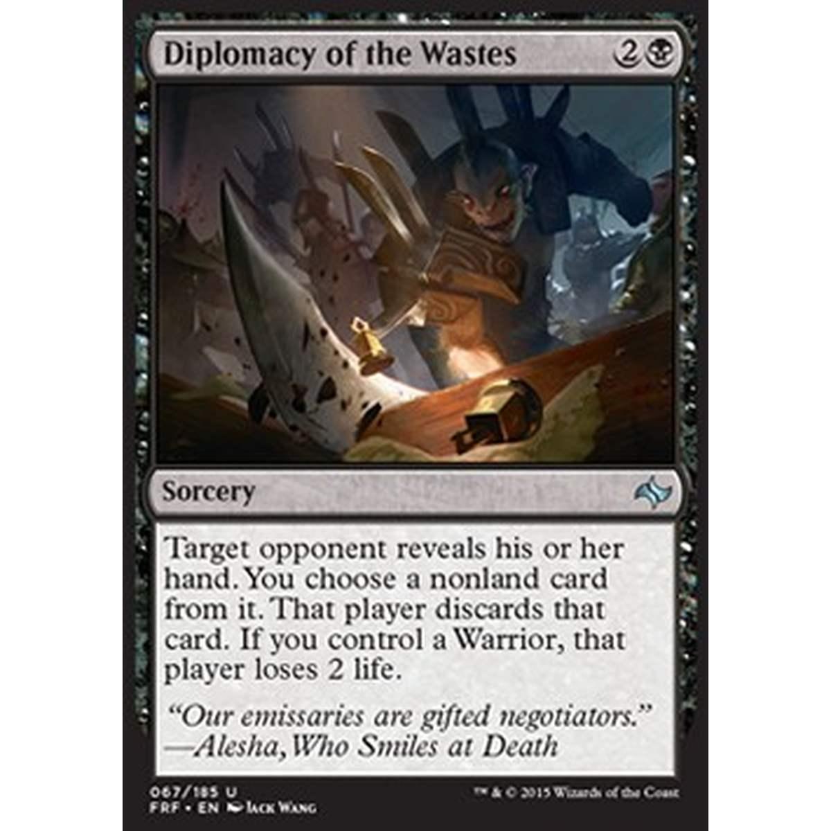 Diplomacy of the Wastes - Diplomacy of the Wastes - [FRF] [NM]