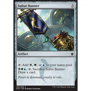 Sultai Banner - Stendardo Sultai - [KTK] [NM] [Foil]