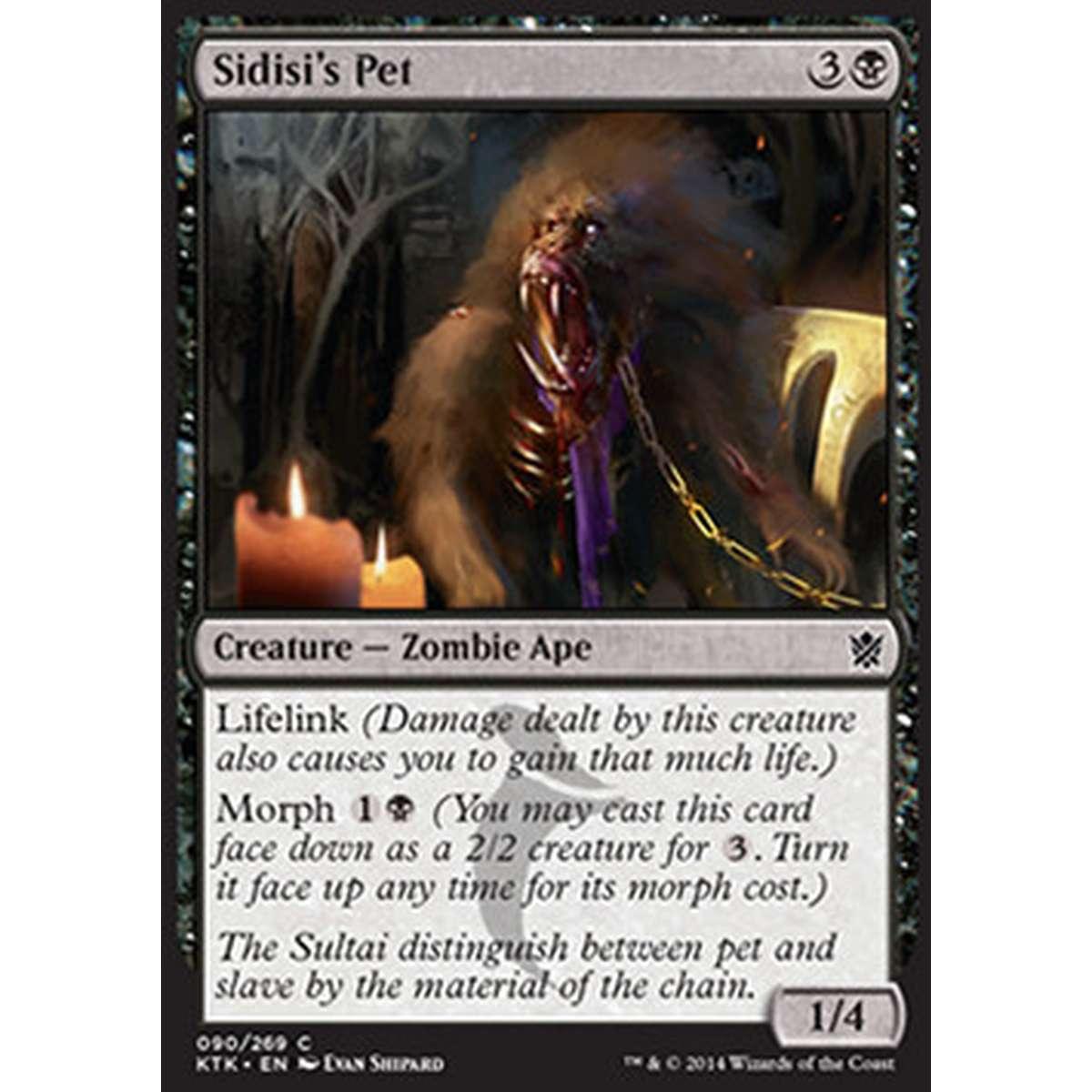 Sidisi's Pet - Bestia da Compagnia di Sidisi - [KTK] [NM] [Foil]
