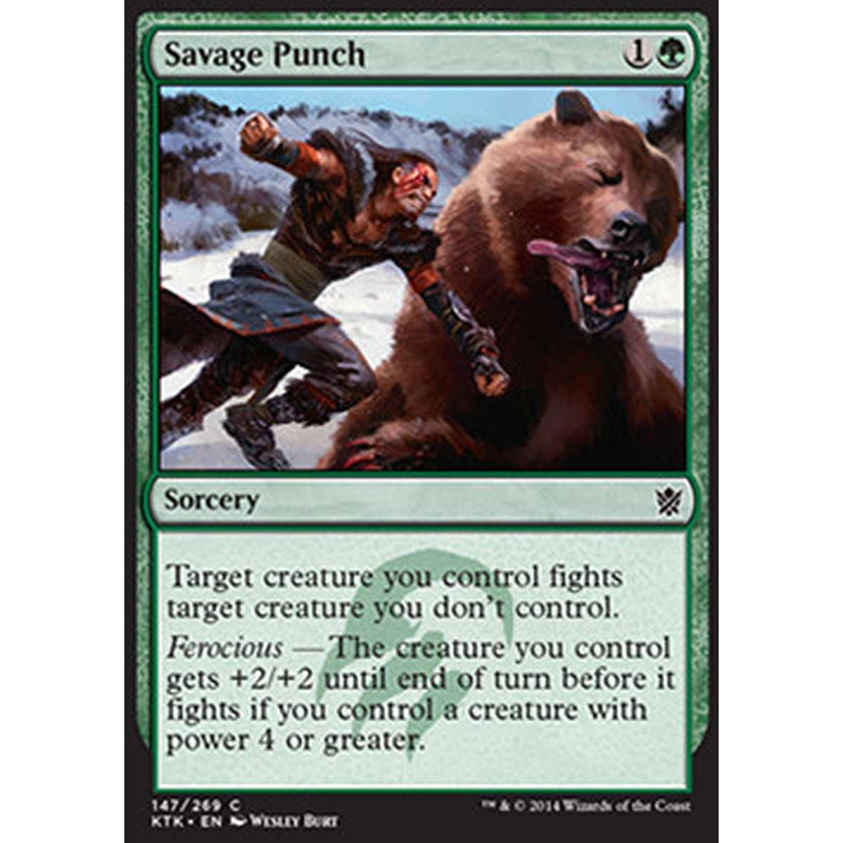 Savage Punch - Pugno Selvaggio - [KTK] [NM] [Foil]