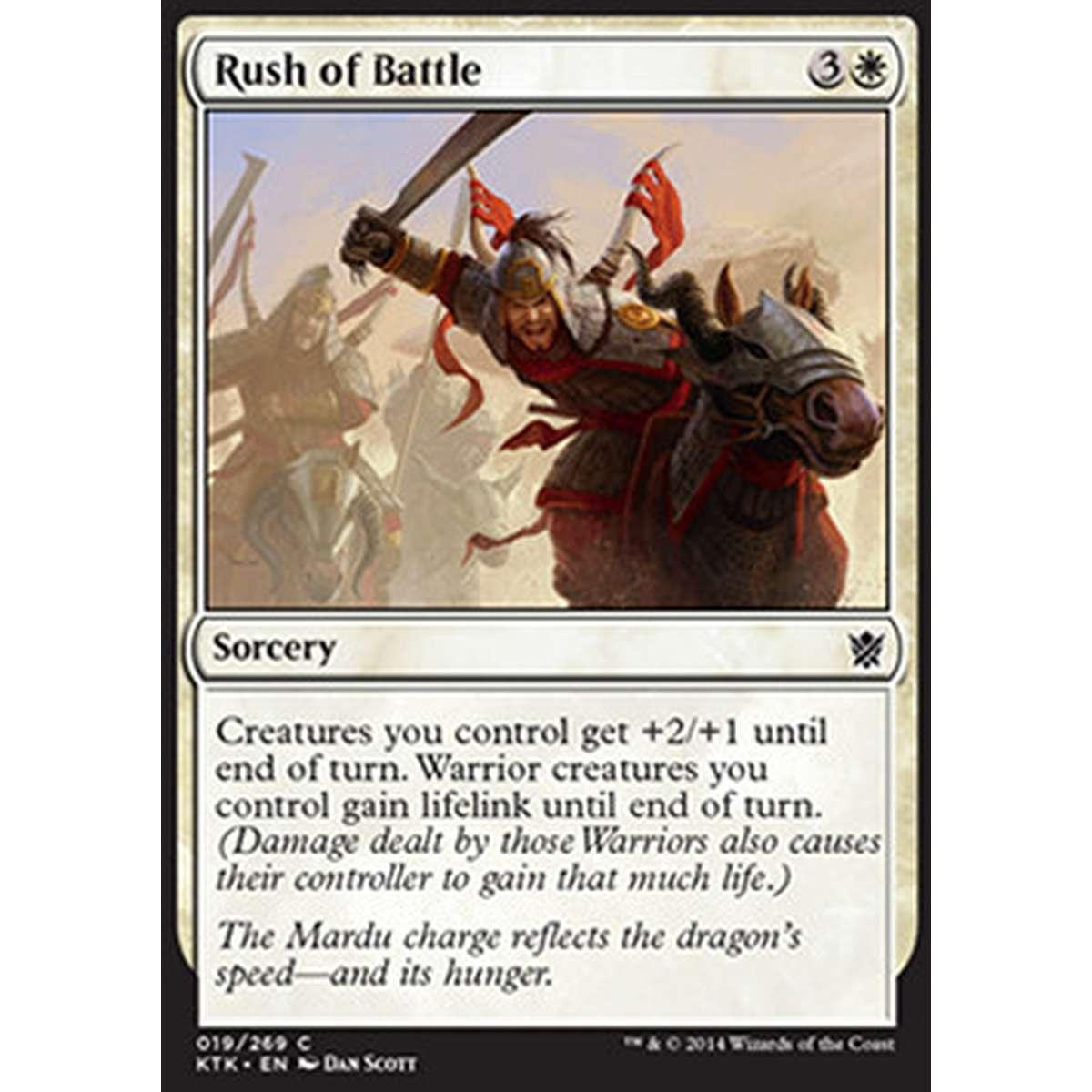 Rush of Battle - Foga in Battaglia - [KTK] [NM] [Foil]