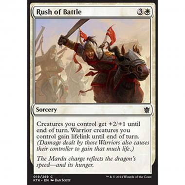 Rush of Battle - Foga in Battaglia - [KTK] [NM] [Foil]