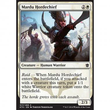 Mardu Hordechief - Condottiero dell'Orda Mardu - [KTK] [NM] [Foil]
