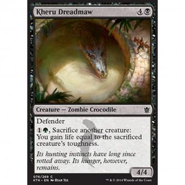 Kheru Dreadmaw - Fauce del Terrore di Kheru - [KTK] [NM] [Foil]