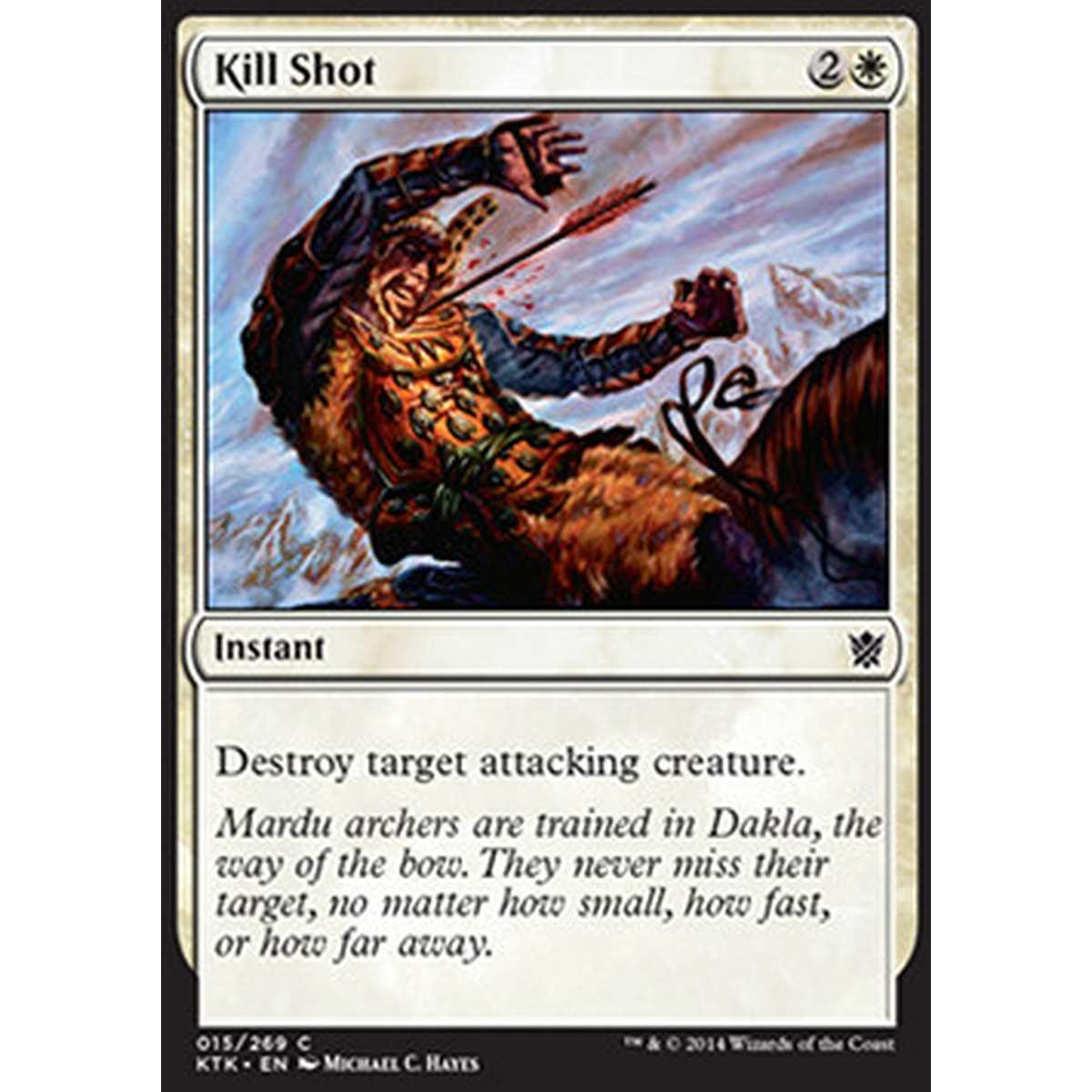 Kill Shot - Scoccata Letale - [KTK] [NM] [Foil]