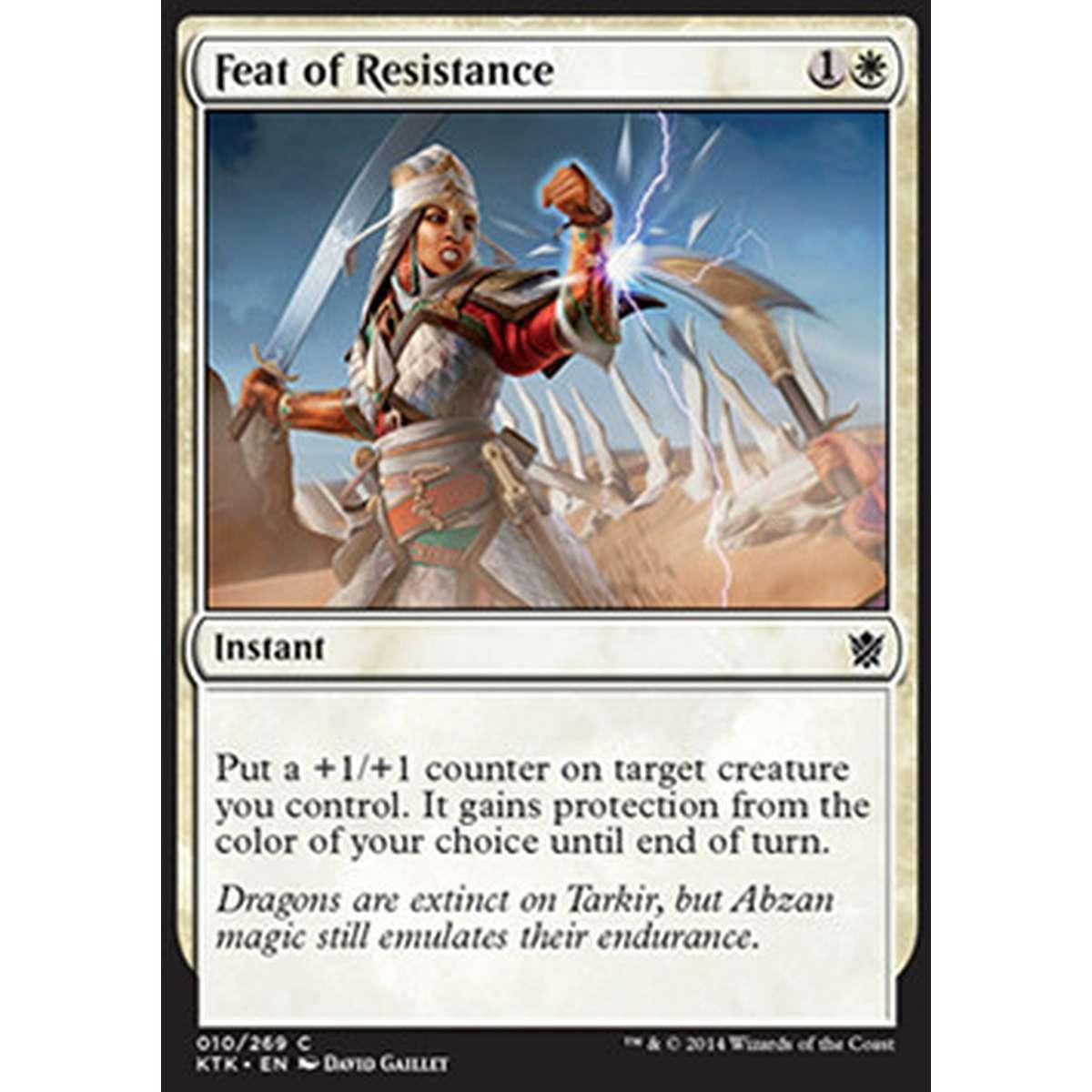 Feat of Resistance - Atto di Resistenza - [KTK] [NM] [Foil]
