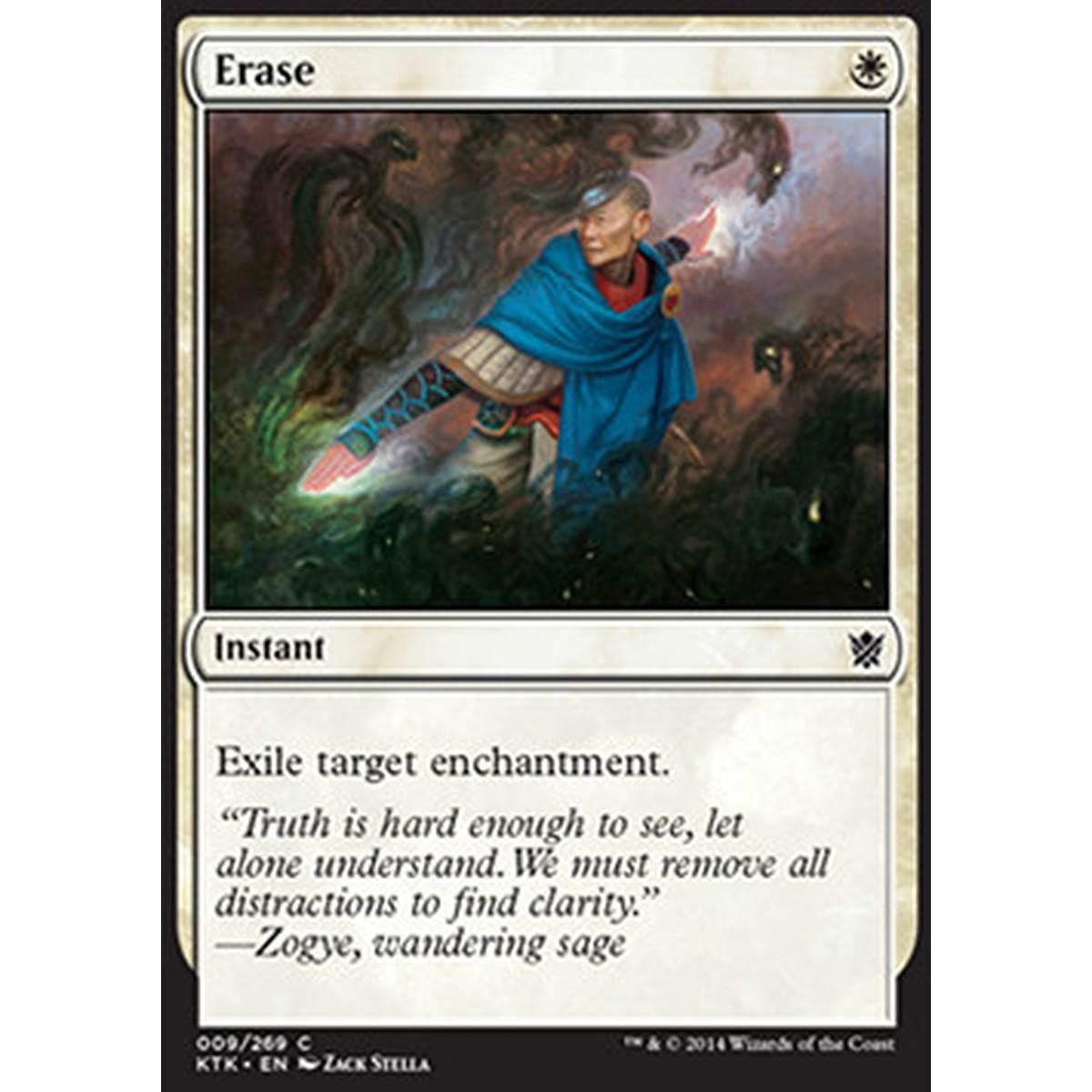Erase - Cancellare - [KTK] [NM] [Foil]
