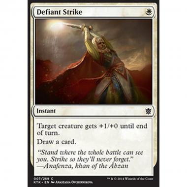 Defiant Strike - Colpo Sprezzante - [KTK] [NM] [Foil]