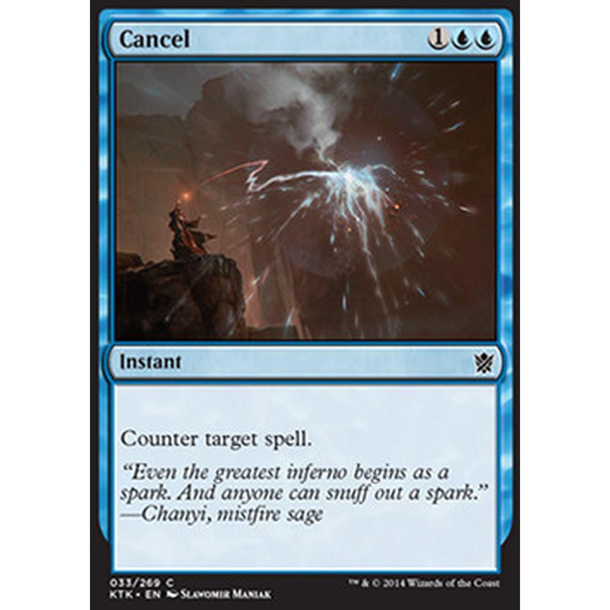 Cancel - Eliminare - [KTK] [NM] [Foil]