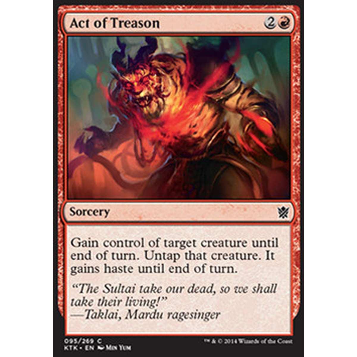 Act of Treason - Atto di Tradimento - [KTK] [NM] [Foil]