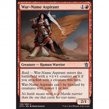War-Name Aspirant - Aspirante al Nome di Guerra - [KTK] [NM] [Foil]