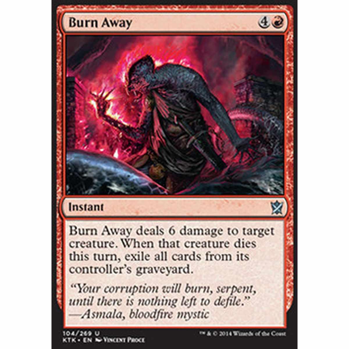 Burn Away - Consumare nel Fuoco - [KTK] [NM] [Foil]