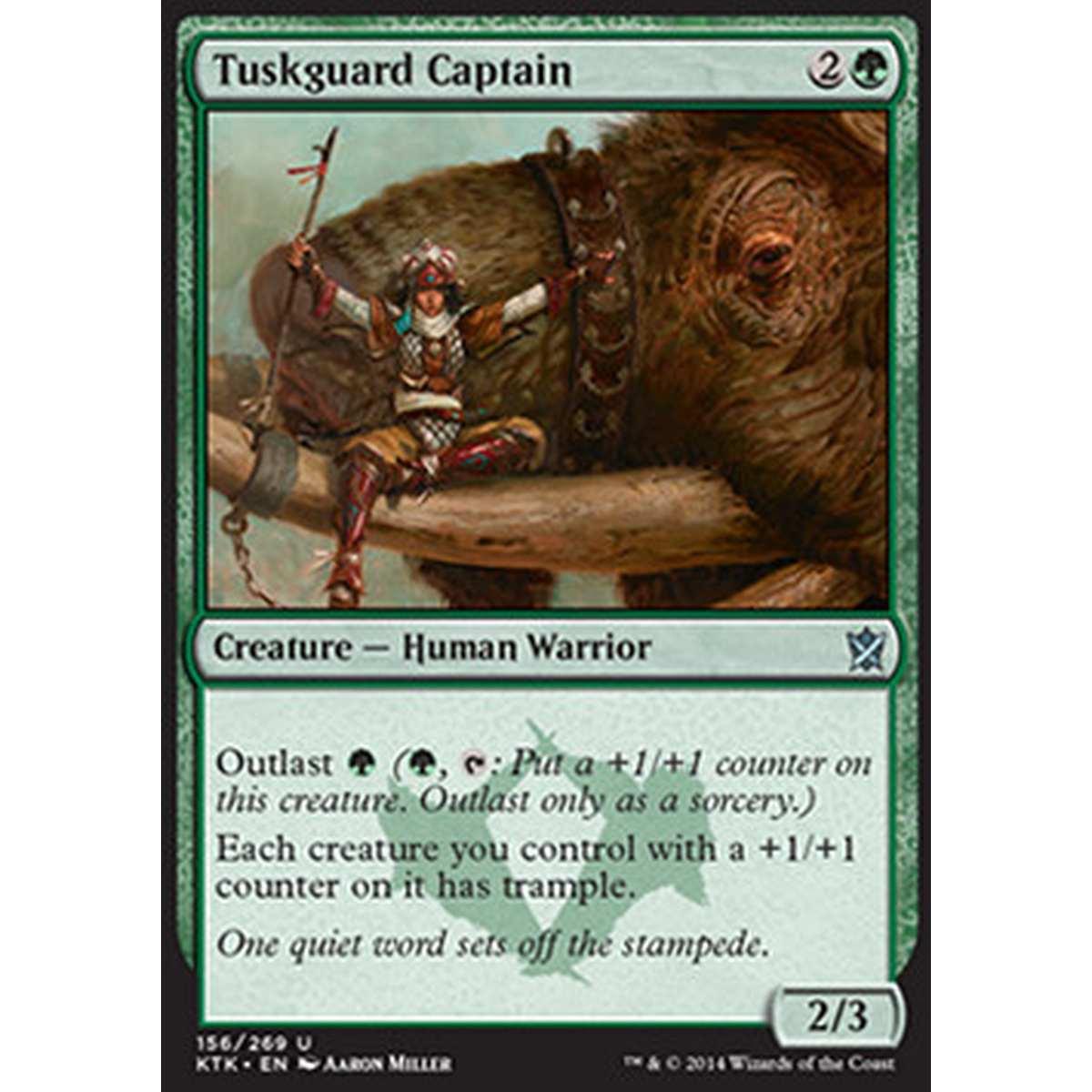 Tuskguard Captain - Capitano della Guardia di Zanne - [KTK] [NM] [Foil]