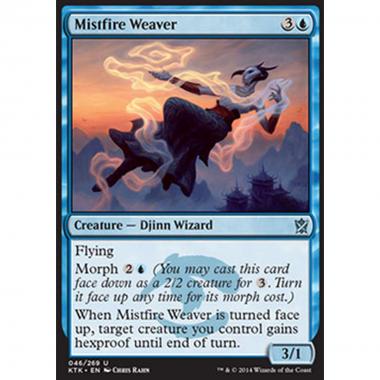 Mistfire Weaver - Tessitrice di Pirobruma - [KTK] [NM] [Foil]