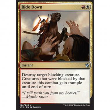 Ride Down - Calpestare col Cavallo - [KTK] [NM] [Foil]