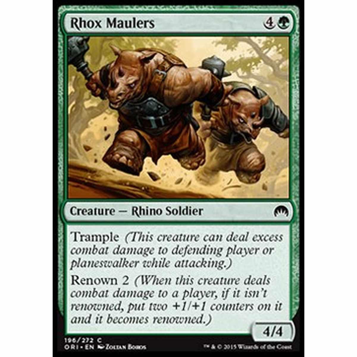 Rhox Maulers - Picchiatori Rhox - [ORI] [NM] [Foil]