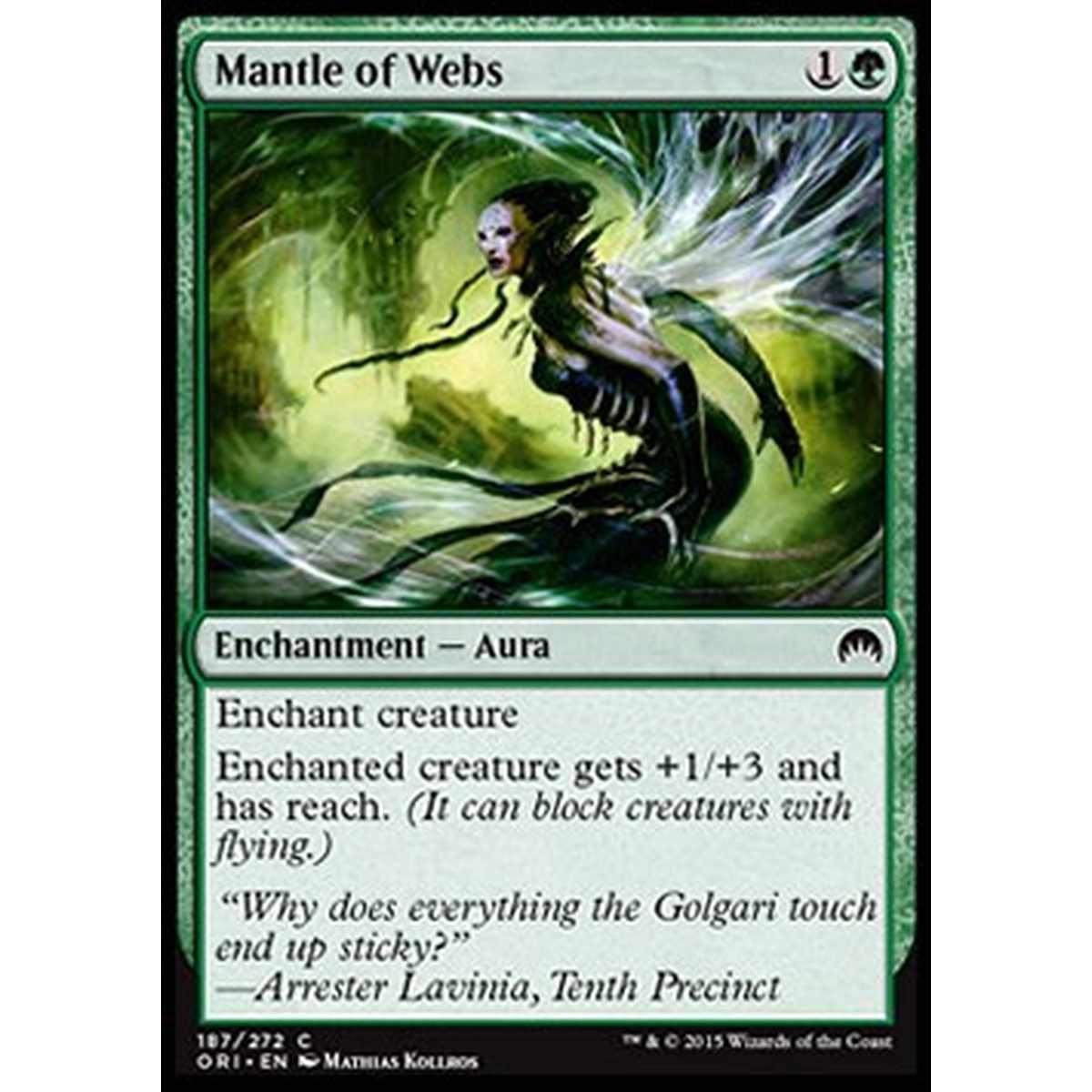 Mantle of Webs - Manto di Ragnatele - [ORI] [NM] [Foil]