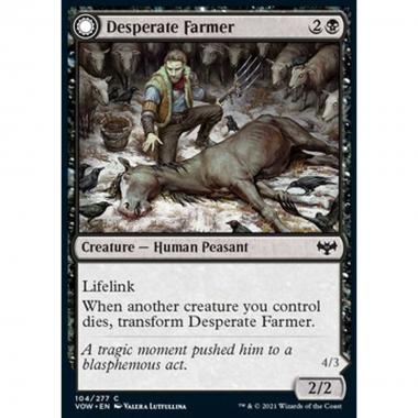 Desperate Farmer // Depraved Harvester - Contadino Disperato // Mietitore Depravato - [VOW] [NM]