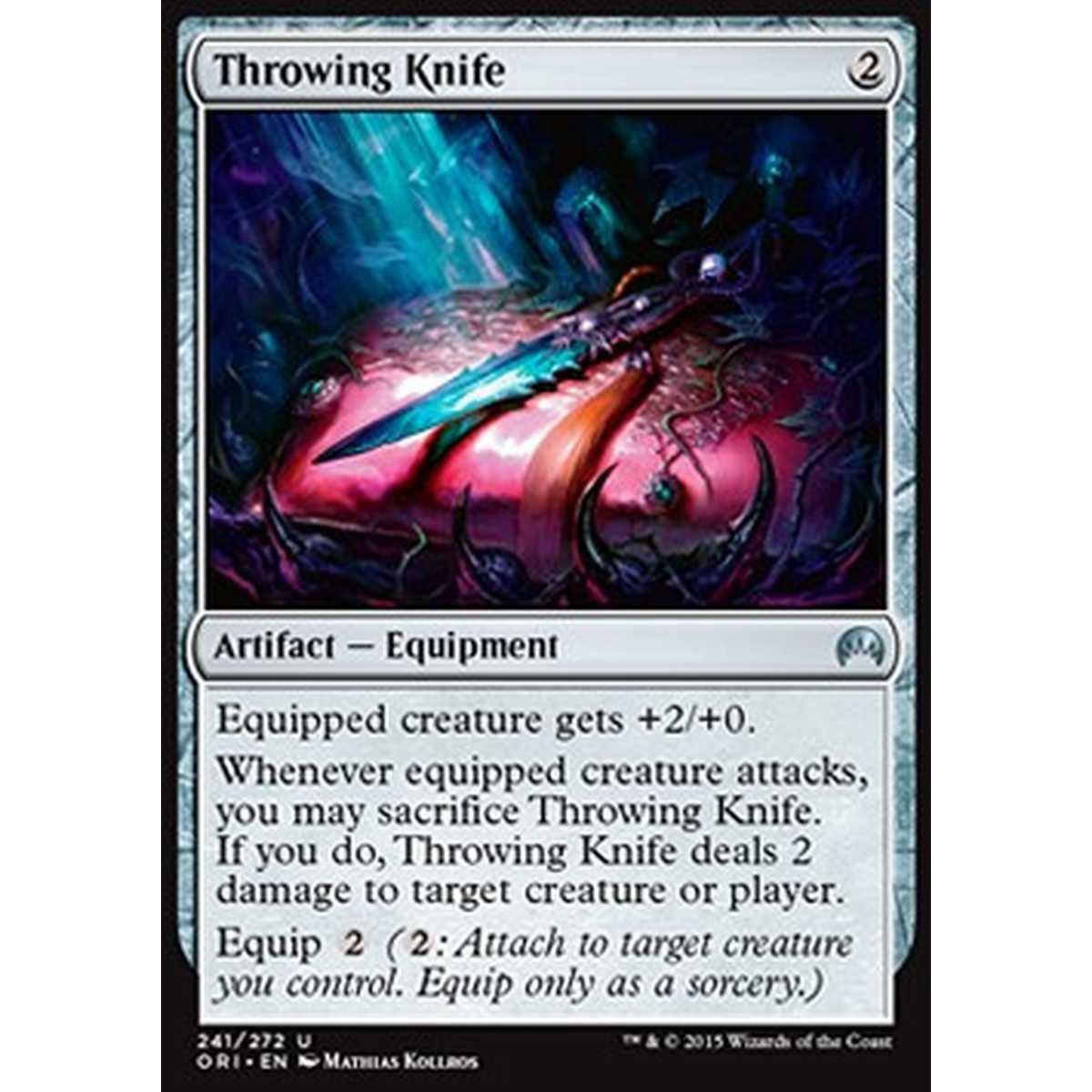 Throwing Knife - Coltello da Lancio - [ORI] [NM] [Foil]