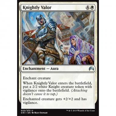 Knightly Valor - Valore Cavalleresco - [ORI] [NM] [Foil]