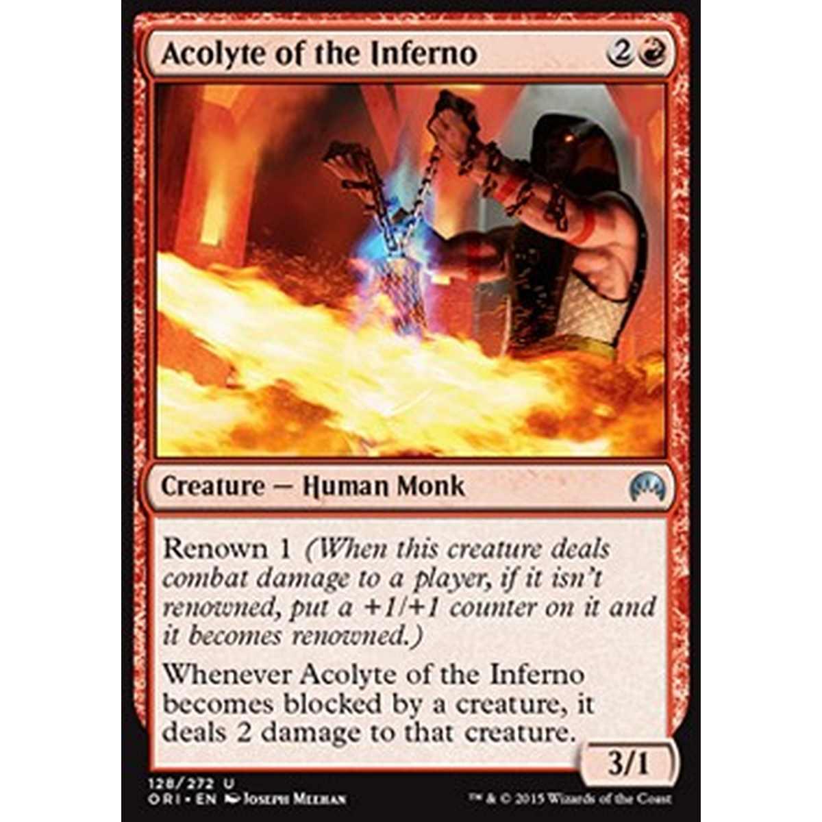 Acolyte of the Inferno - Accolito dell'Inferno - [ORI] [NM] [Foil]