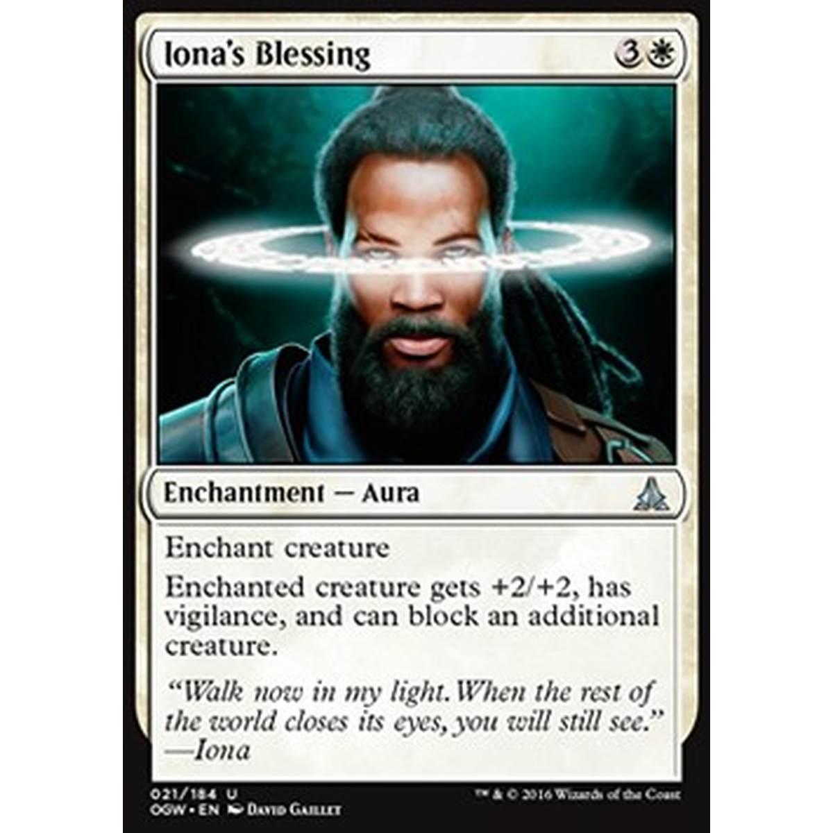 Iona's Blessing - Benedizione di Iona - [OGW] [NM] [Foil]