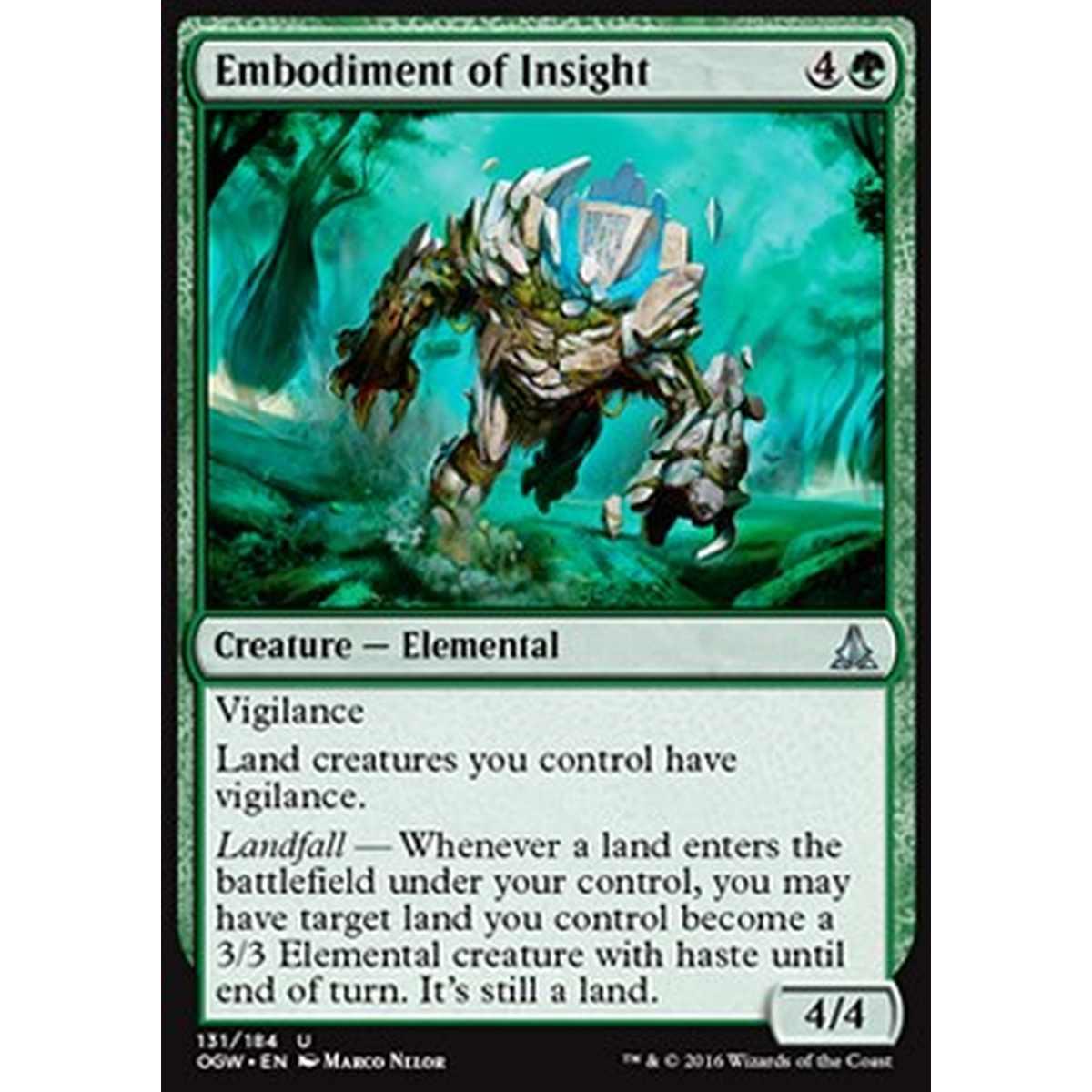 Embodiment of Insight - Incarnazione della Conoscenza - [OGW] [NM] [Foil]