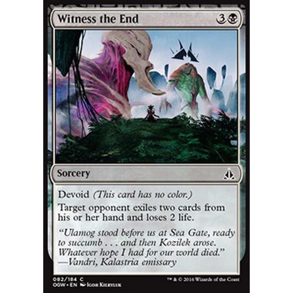 Witness the End - Osservare la Fine - [OGW] [NM] [Foil]