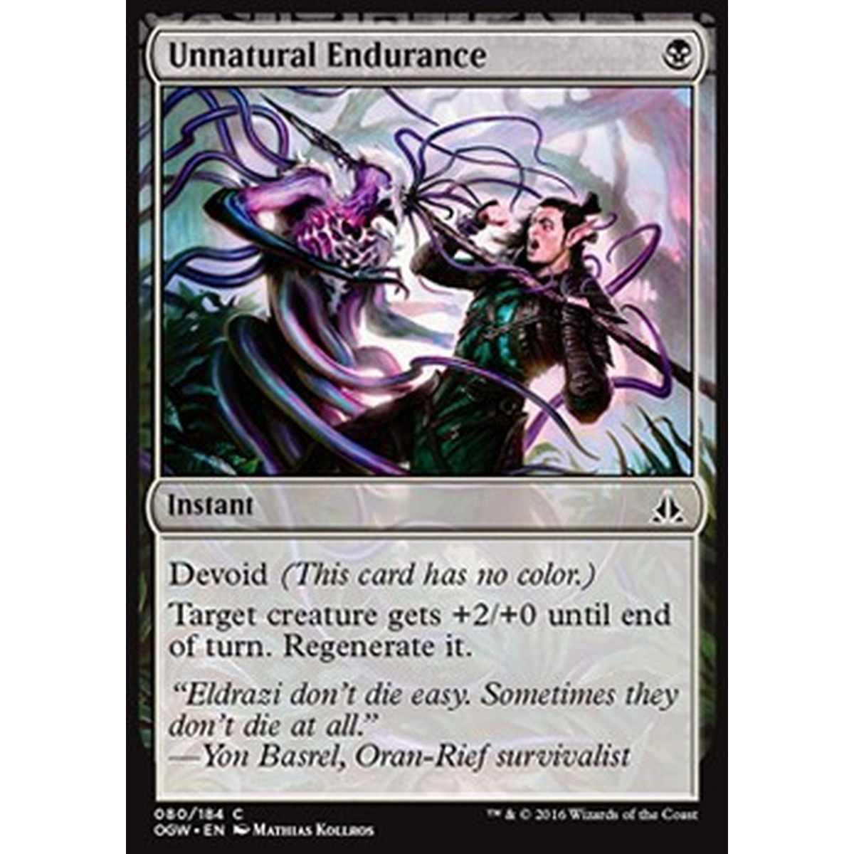 Unnatural Endurance - Resistenza Innaturale - [OGW] [NM] [Foil]