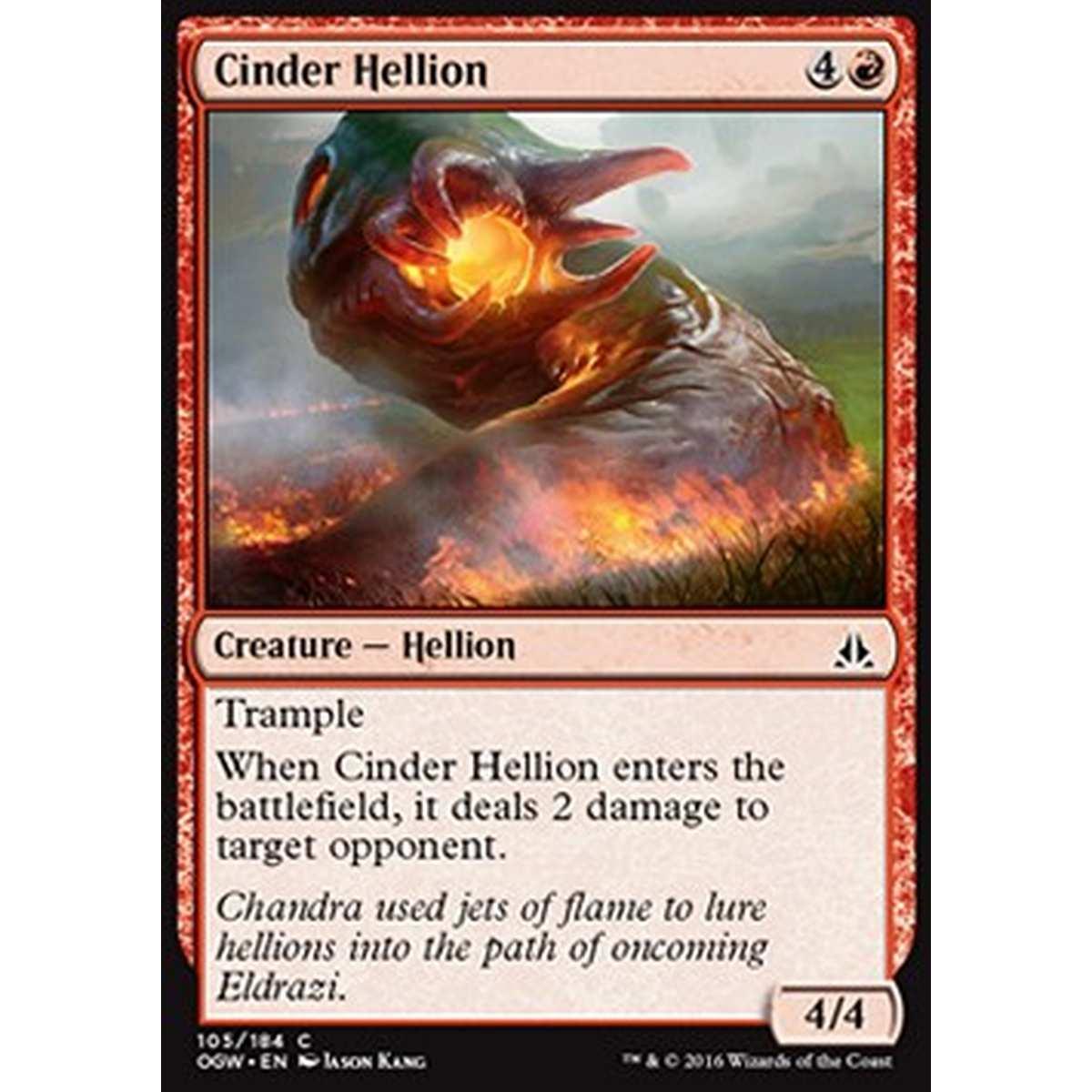 Cinder Hellion - Infernale della Cenere - [OGW] [NM] [Foil]