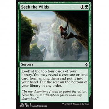 Seek the Wilds - Ricerca delle Terre Selvagge - [BFZ] [NM] [Foil]