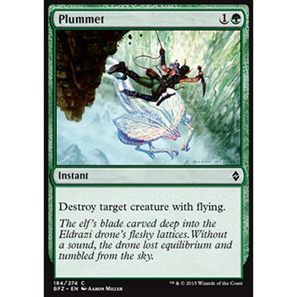 Plummet - Cadere a Picco - [BFZ] [NM] [Foil]