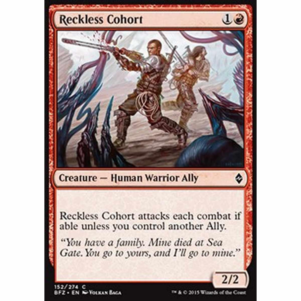 Reckless Cohort - Coorte Temeraria - [BFZ] [NM] [Foil]