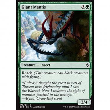 Giant Mantis - Mantide Gigante - [BFZ] [NM] [Foil]
