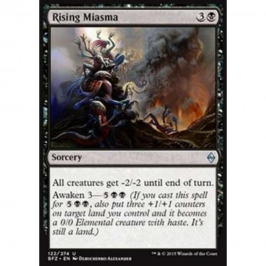 Rising Miasma - Miasma Ascendente - [BFZ] [NM] [Foil]