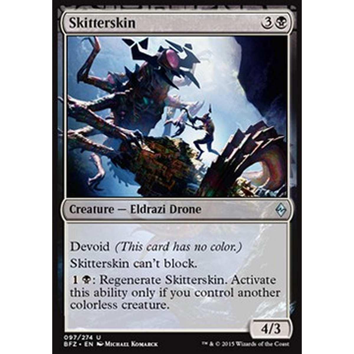 Skitterskin - Brulicoderma - [BFZ] [NM] [Foil]