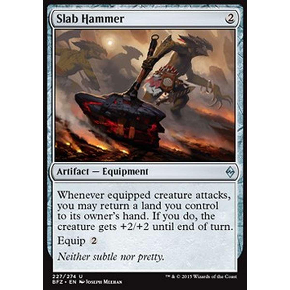 Slab Hammer - Martello del Lastrone - [BFZ] [NM] [Foil]