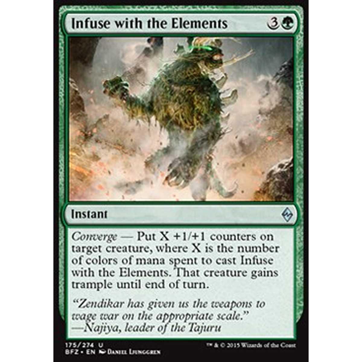 Infuse with the Elements - Infondere gli Elementi - [BFZ] [NM] [Foil]