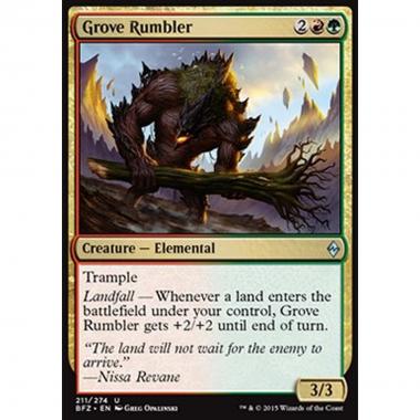 Grove Rumbler - Fracassatore Boschivo - [BFZ] [NM] [Foil]
