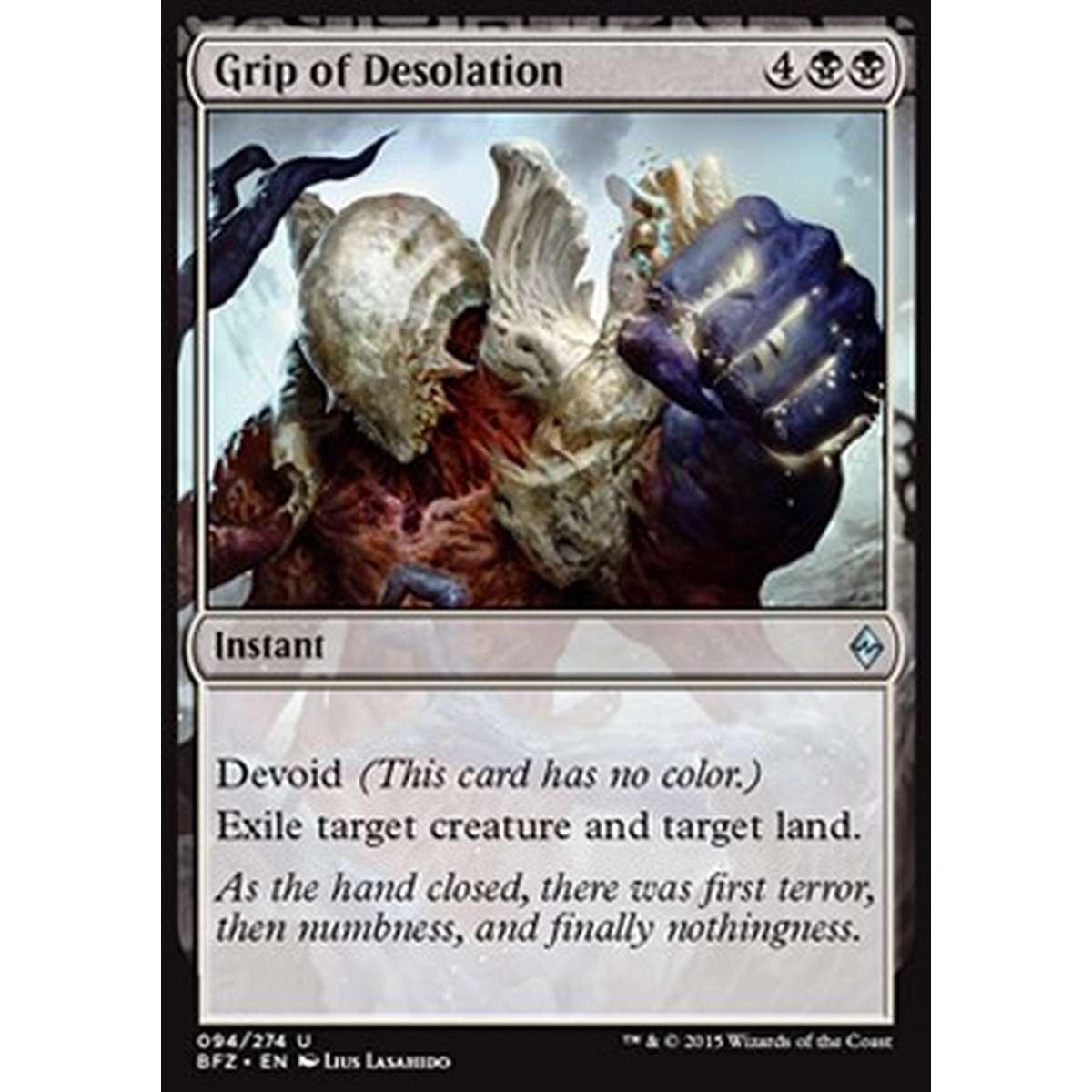 Grip of Desolation - Morsa della Desolazione - [BFZ] [NM] [Foil]