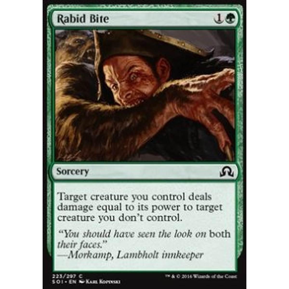 Rabid Bite - Morso Rabbioso - [SOI] [NM] [Foil]