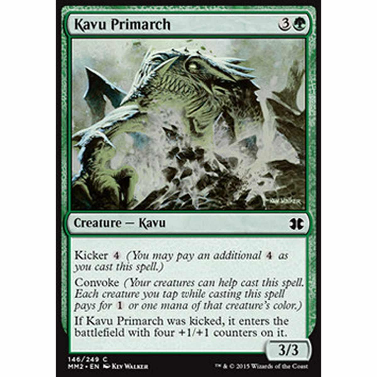 Kavu Primarch - Kavu Primarch - [MM2] [NM] [Foil]