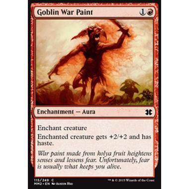 Goblin War Paint - Goblin War Paint - [MM2] [NM] [Foil]