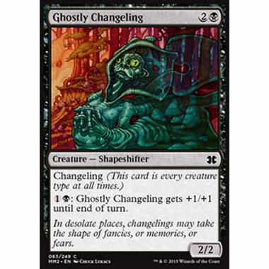 Ghostly Changeling - Ghostly Changeling - [MM2] [NM] [Foil]