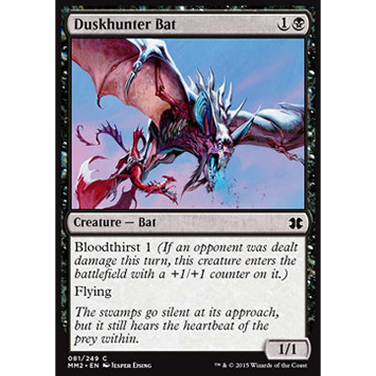 Duskhunter Bat - Duskhunter Bat - [MM2] [NM] [Foil]